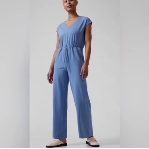 Athleta Willow Jumpsuit XL Tall - Picture 1 of 9